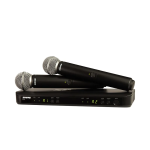 Shure BLX288/PG58 Wireless Dual Vocal System with two PG58 Handheld Transmitters